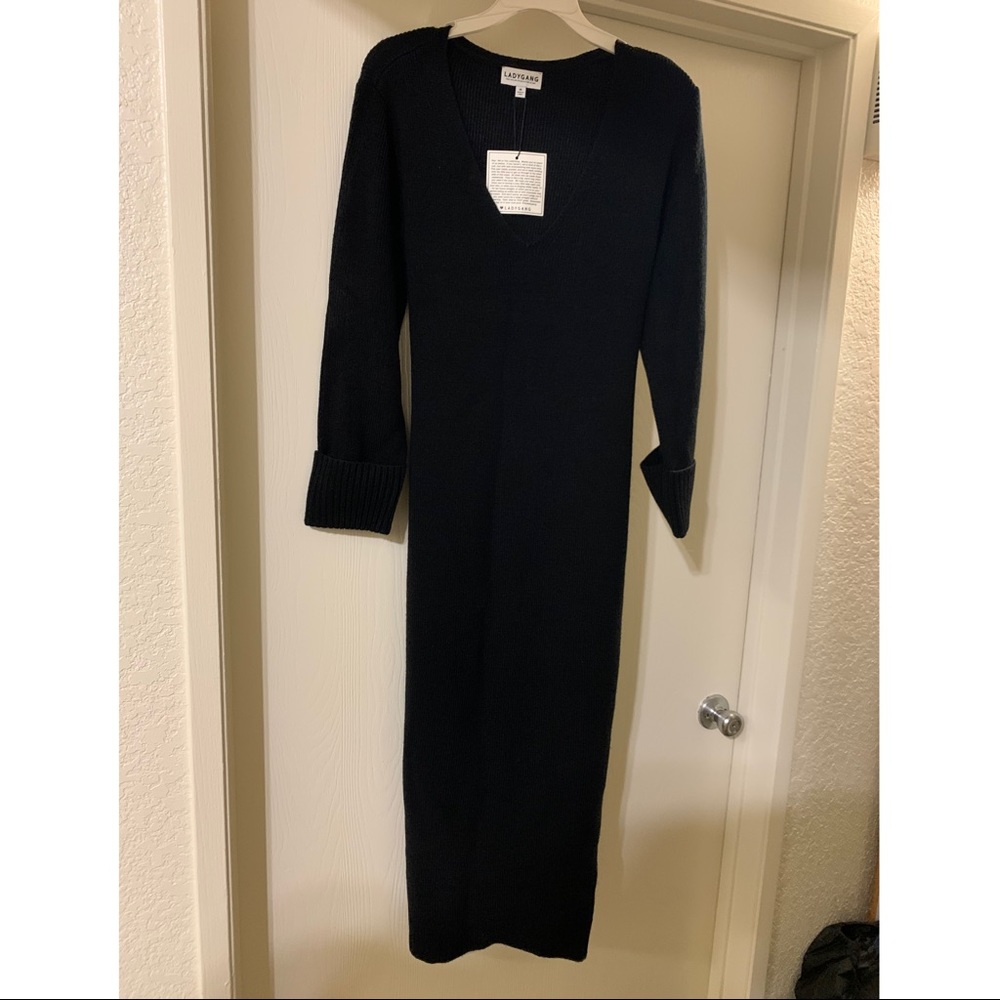 LadyGang - Knit Maxi Dress